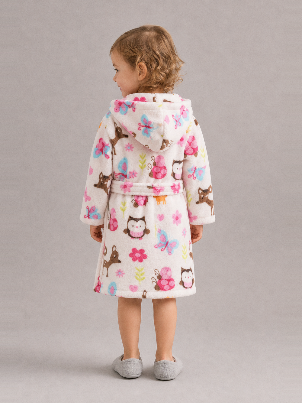 Robe de chambre 2 ans – vue de dos