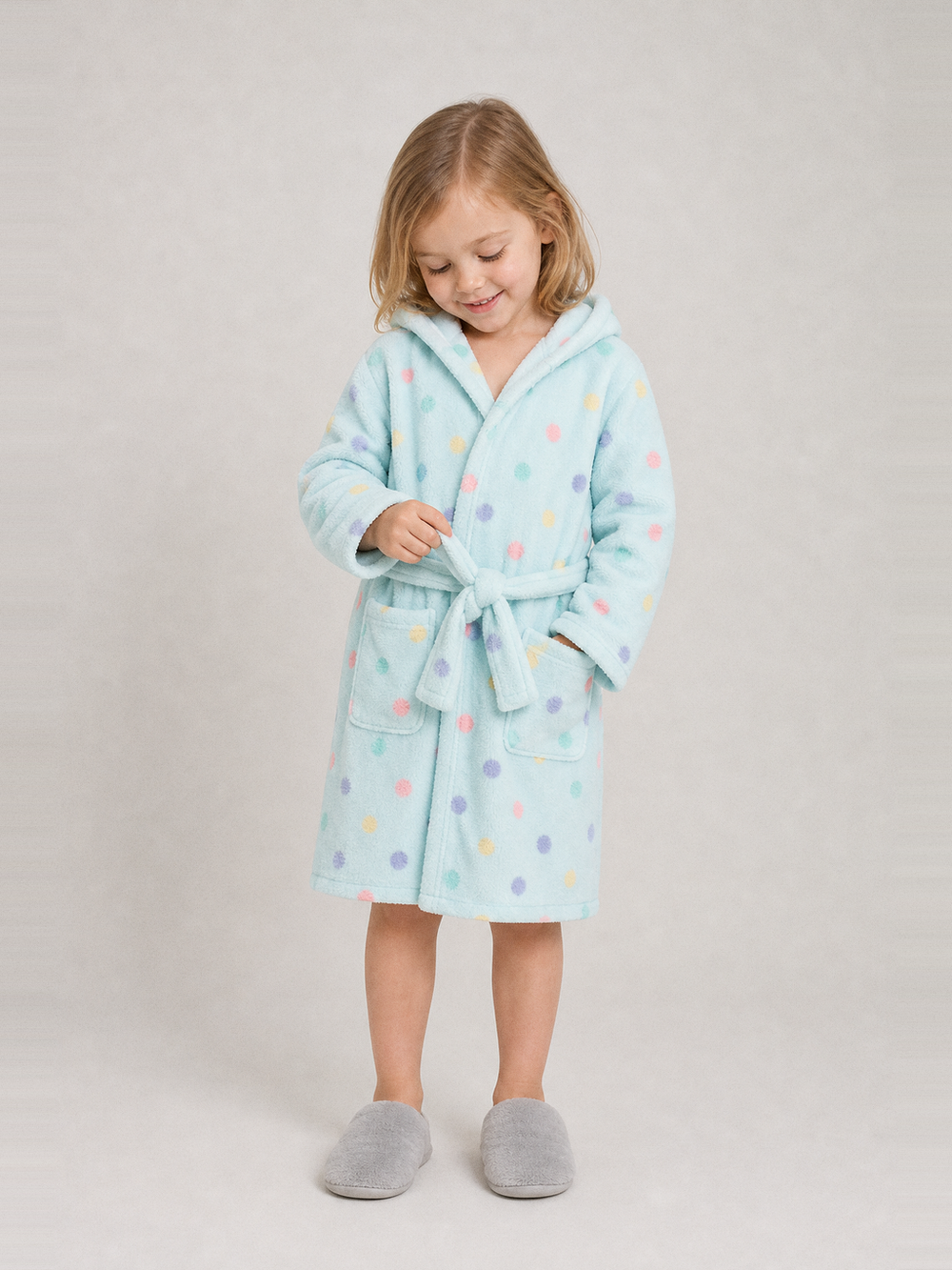 Robe de chambre 3 ans – ceinture et poches