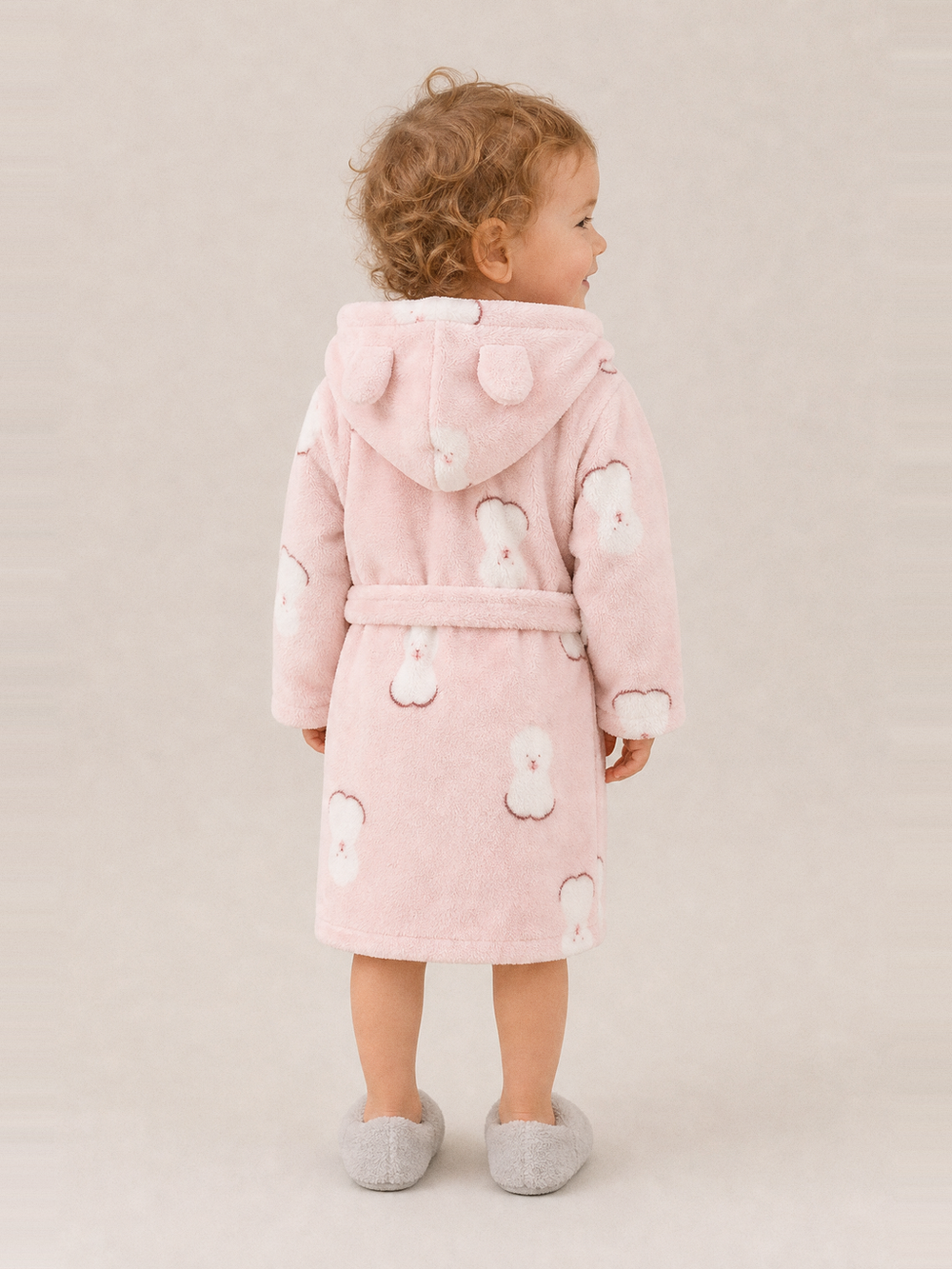 Robe de chambre bébé fille 18 mois – vue de dos