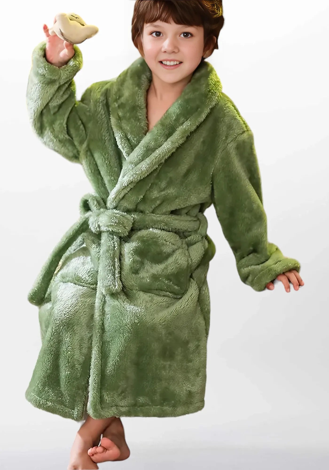 Robe de chambre chaude enfant