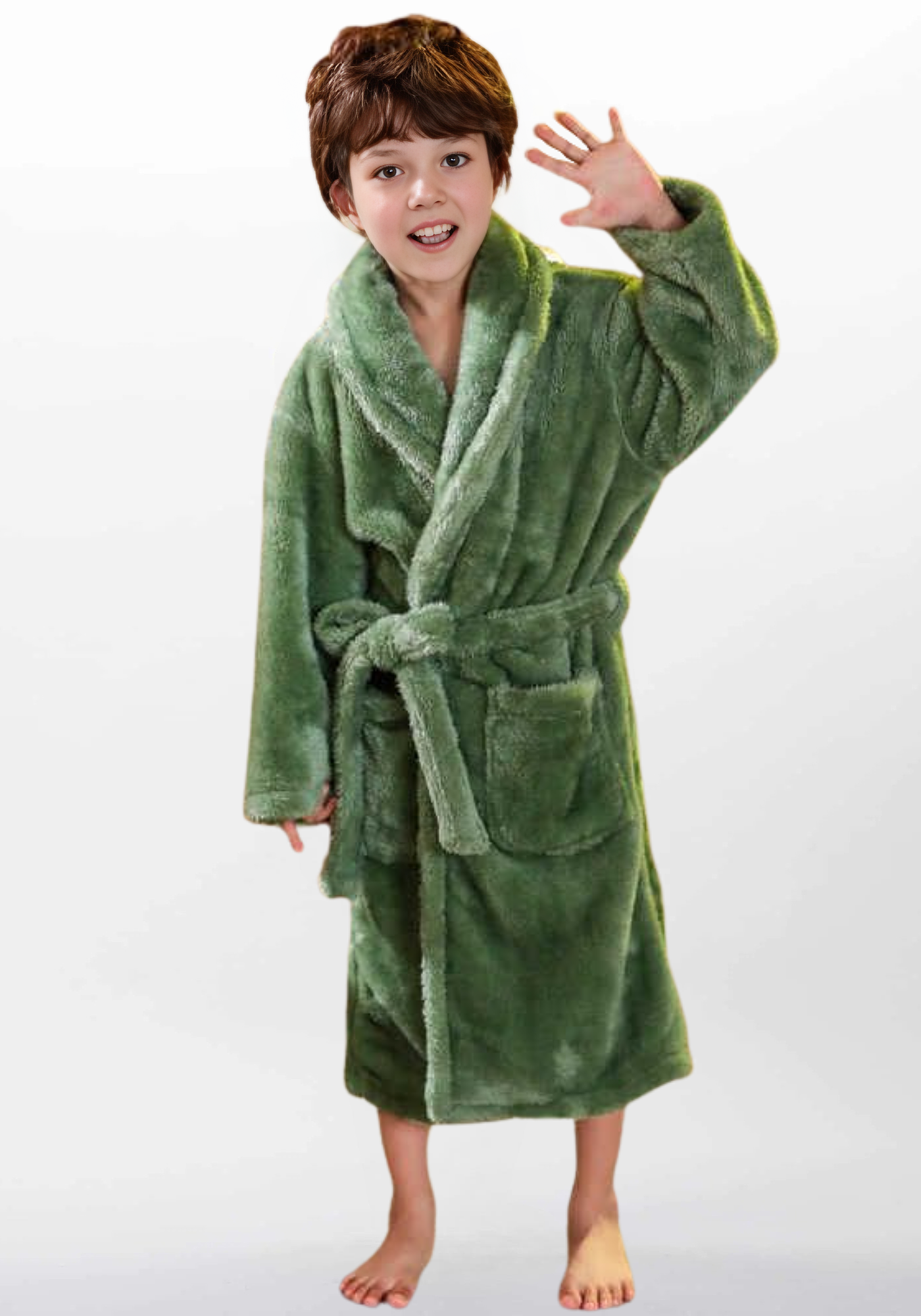 Robe de chambre chaude enfant