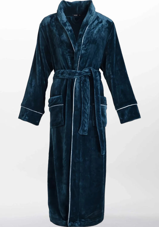 Robe de chambre chaude homme polaire