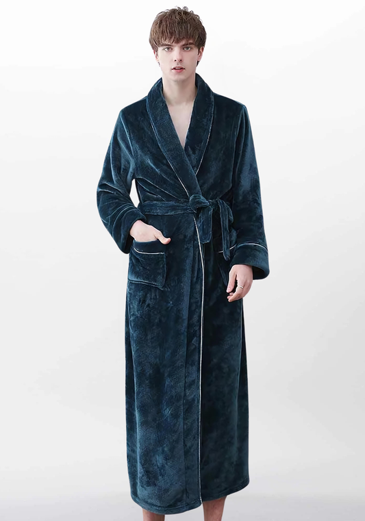 Robe de chambre chaude homme polaire