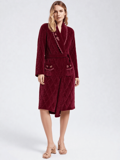 Robe de chambre chic et chaude - Ma robe de chambre