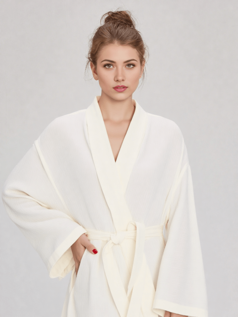 Robe de chambre chic - Ma robe de chambre
