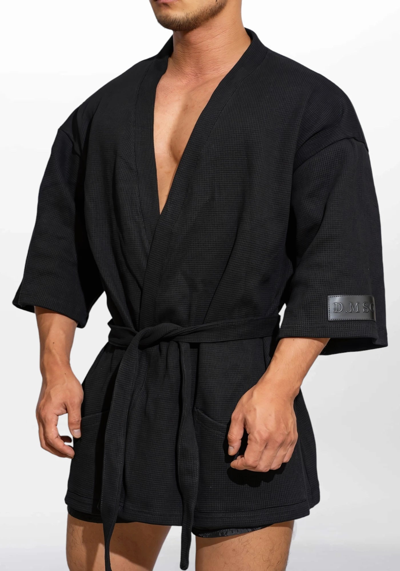 Robe de chambre court homme