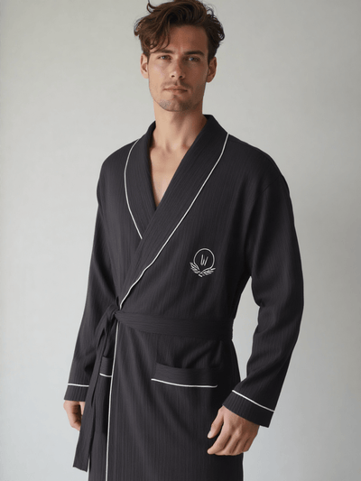 Robe de chambre courte homme chaude - Ma robe de chambre