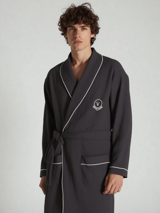 Robe de chambre courte homme chaude - Ma robe de chambre