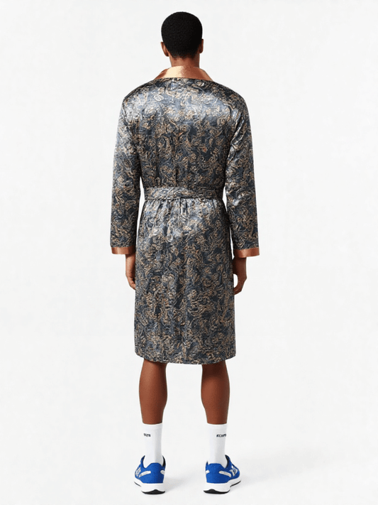 Robe de chambre courte homme luxe - Ma robe de chambre