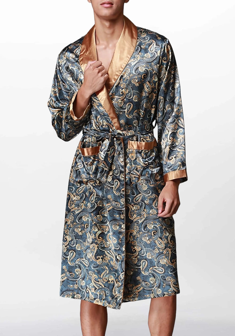 Robe de chambre courte homme luxe - Ma robe de chambre