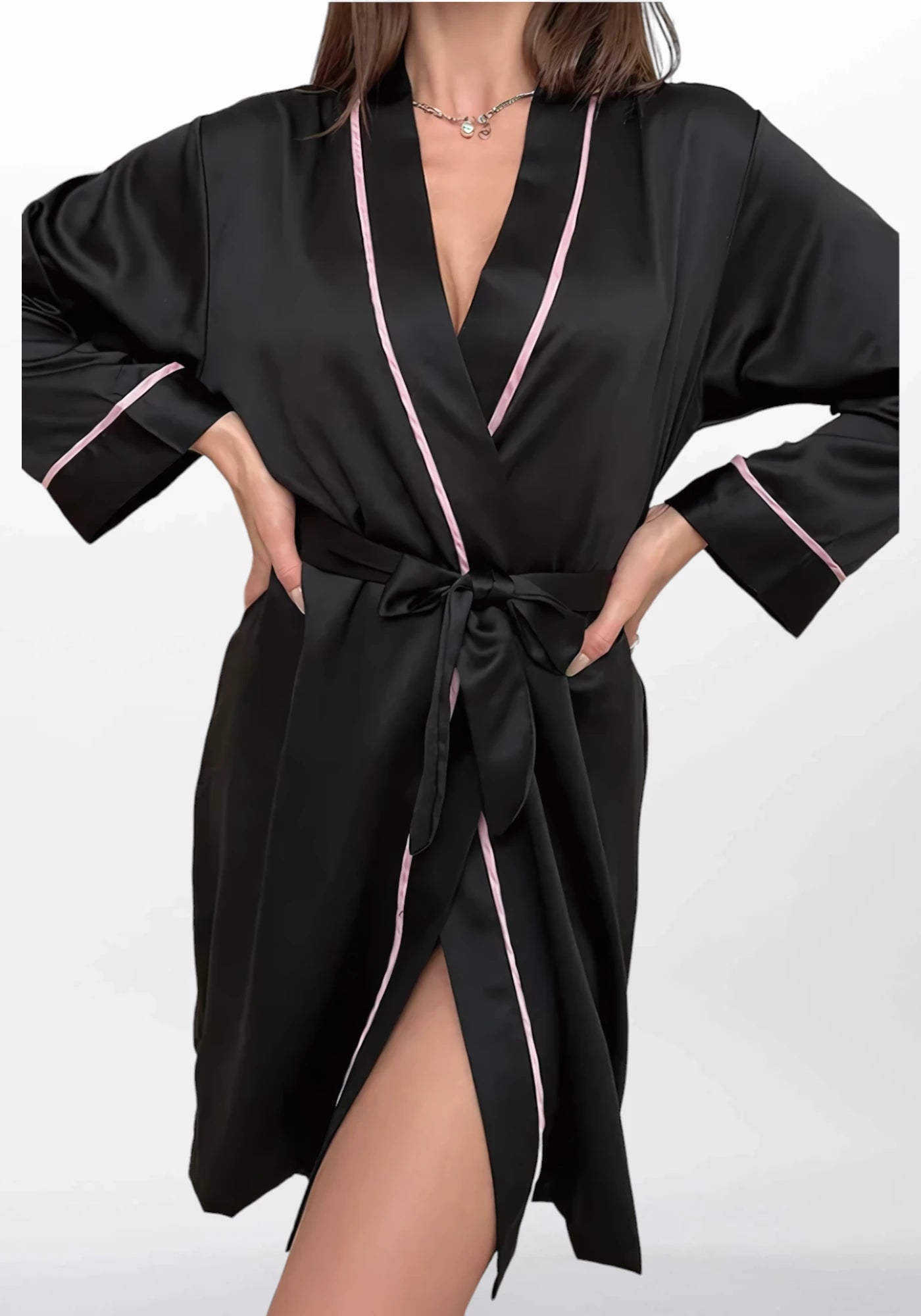 Robe de chambre courte pour femme