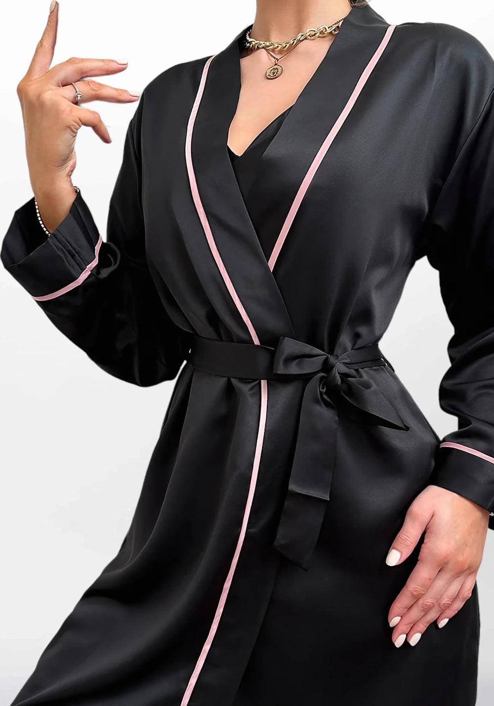 Robe de chambre courte pour femme - Ma robe de chambre