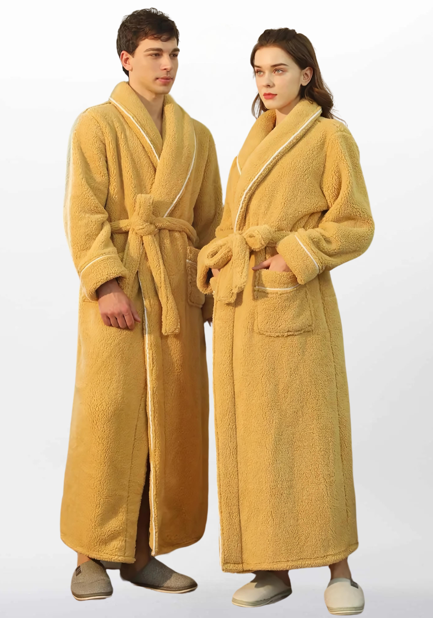 Robe de chambre d'hiver pour femme