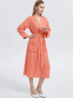 Robe de chambre d'été femme grande taille - Vignette | Ma robe de chambre