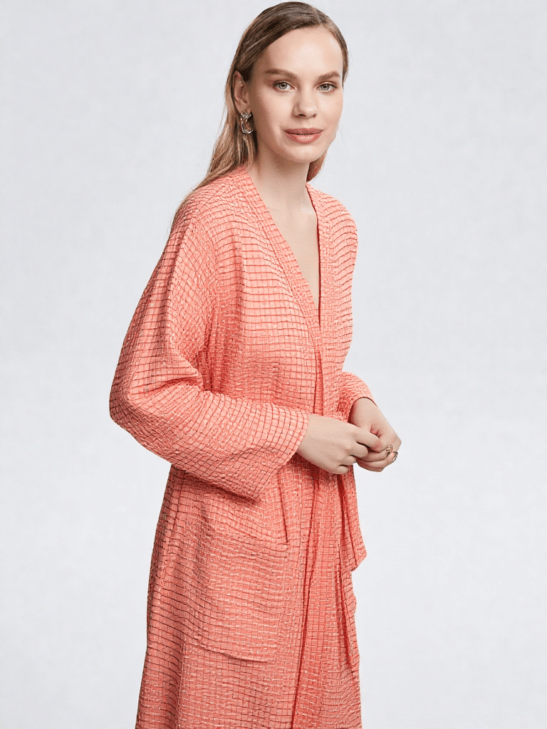 Robe de chambre d'été femme grande taille - Ma robe de chambre
