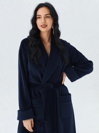 Robe de chambre douce et chaude femme - Ma robe de chambre