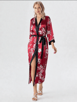 Robe de chambre en satin femme grande taille - Vignette | Ma robe de chambre