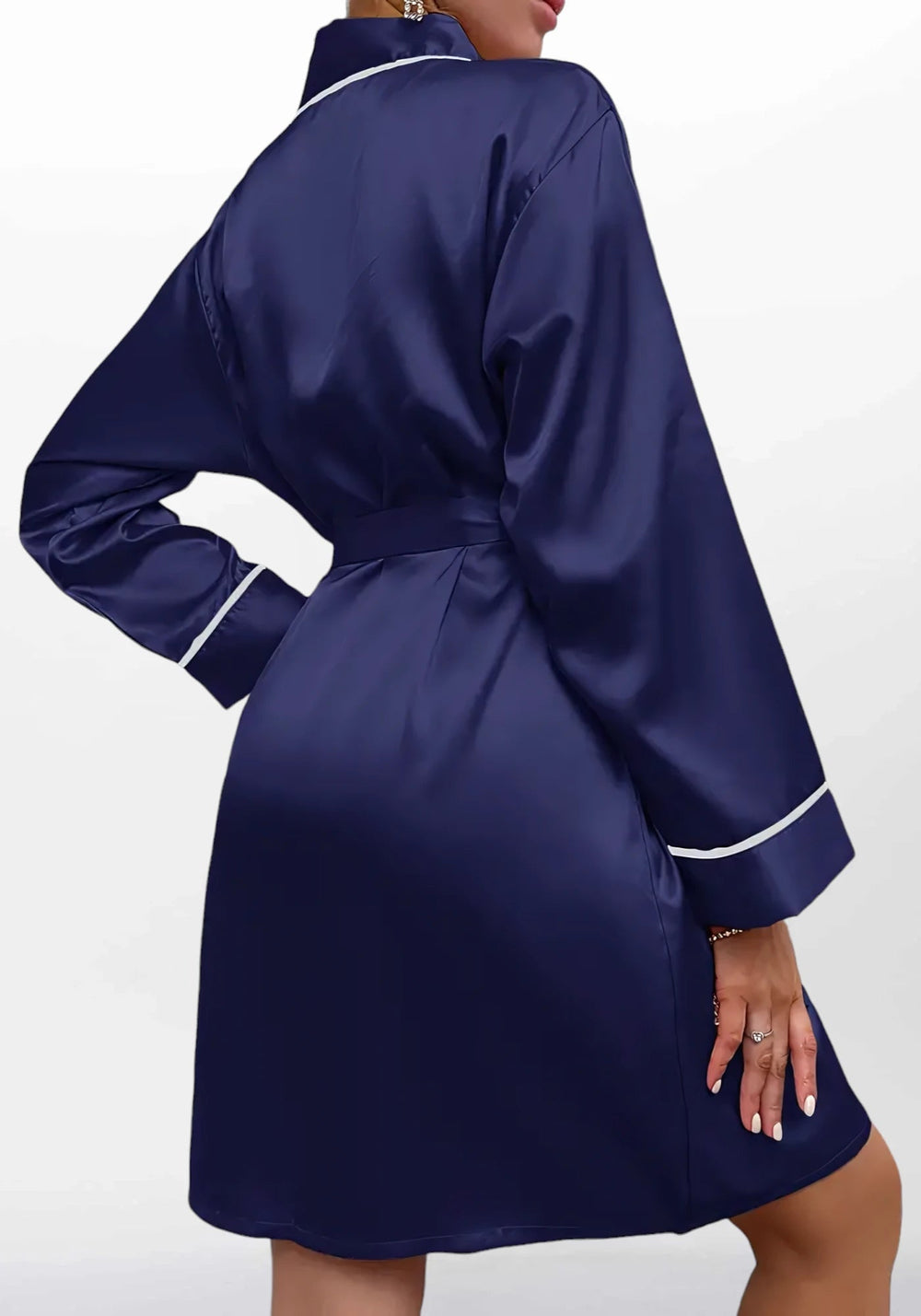 Robe de chambre en satin - Ma robe de chambre