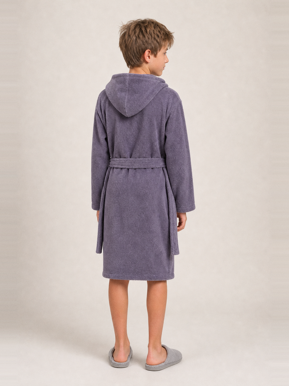 Robe de chambre enfant 14 ans mixte – vue de dos