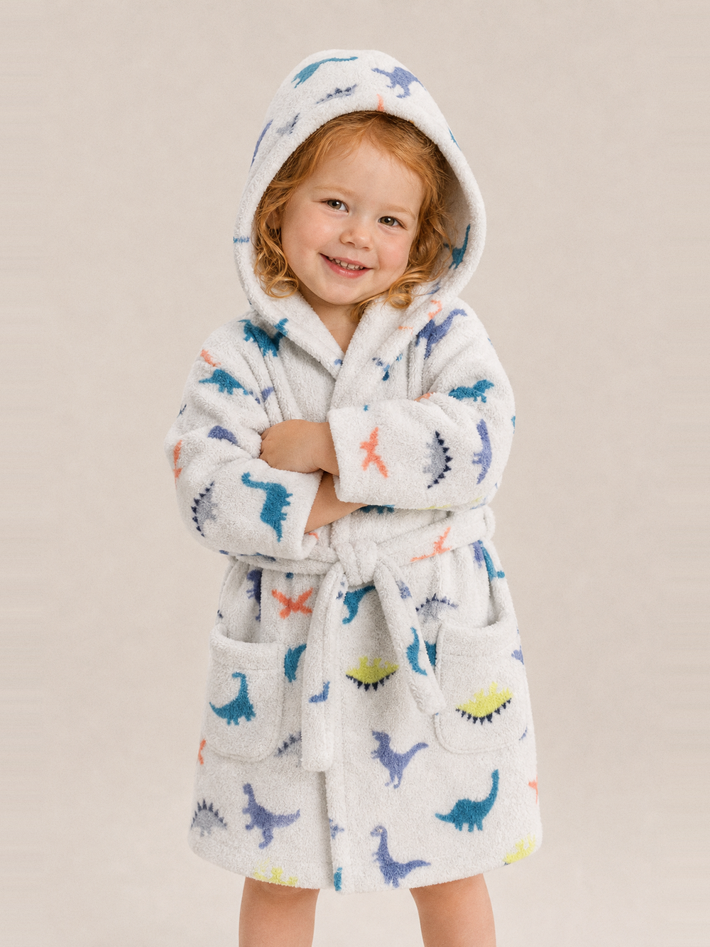 Robe de chambre enfant 2 ans – capuche
