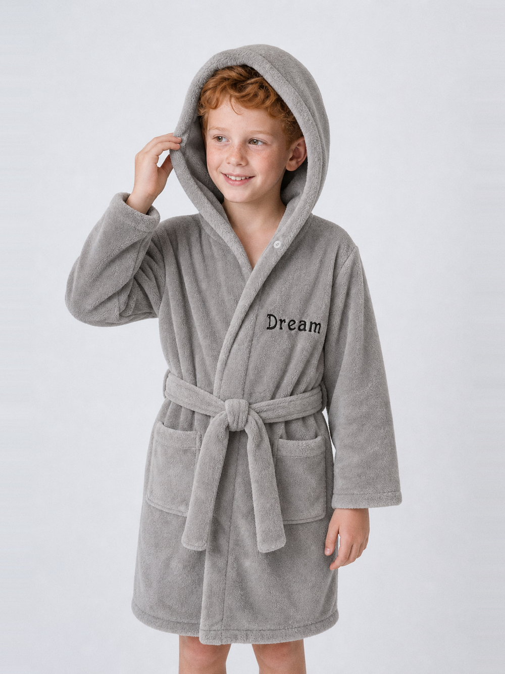 Robe de chambre enfant 8 ans – capuche