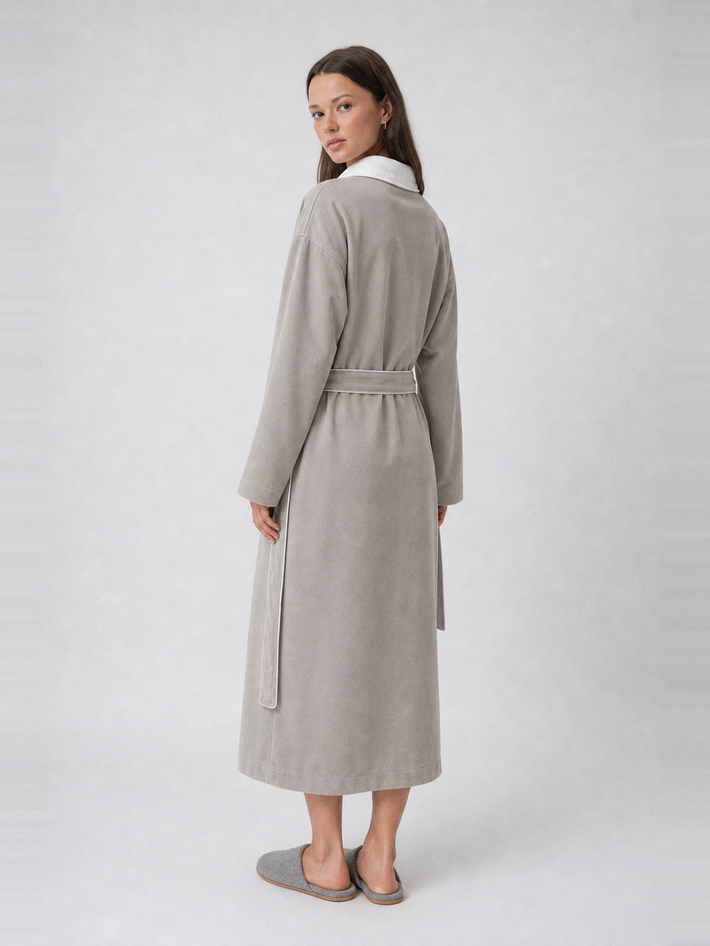 Robe de chambre épaisse – vue de dos