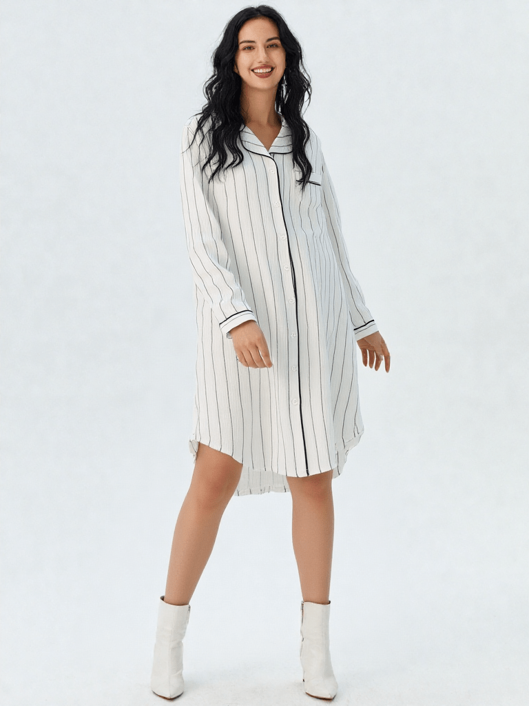 Robe de chambre femme avec boutons - Ma robe de chambre