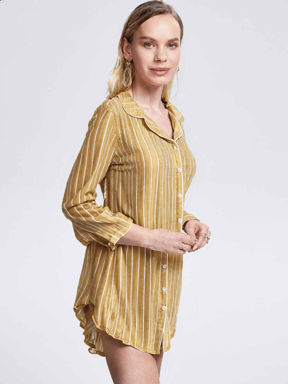 Robe de chambre femme boutonnée pas cher - Ma robe de chambre