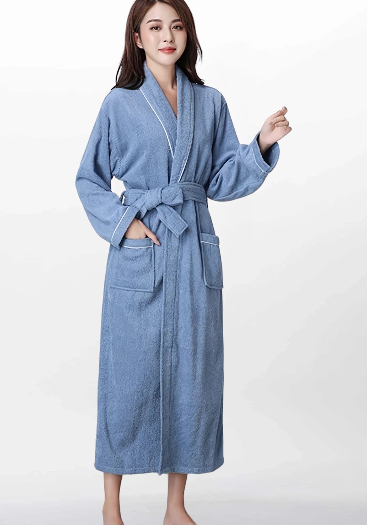 Robe de chambre femme chaude courtelle