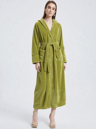 Robe de chambre femme chaude polaire - Ma robe de chambre