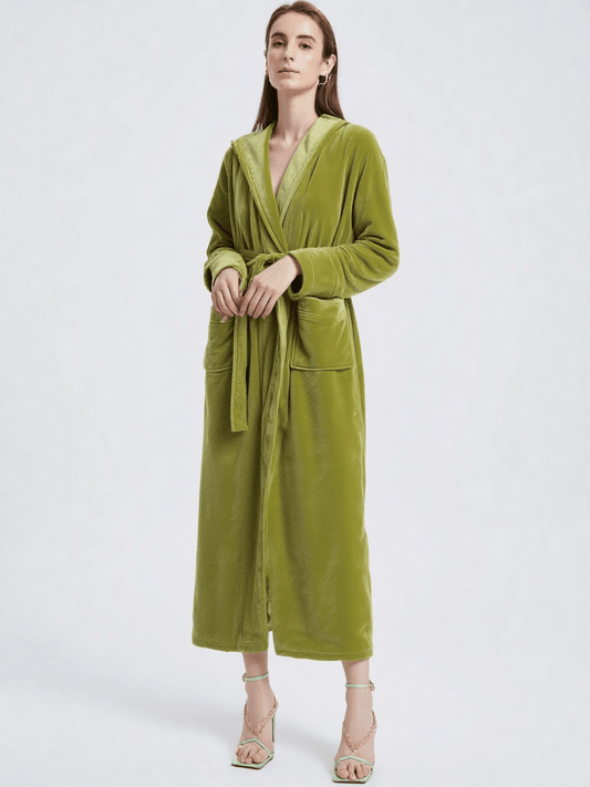 Robe de chambre femme chaude polaire - Ma robe de chambre