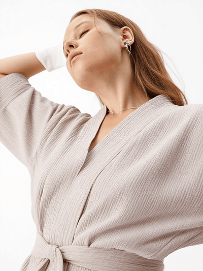 Robe de chambre femme courte - Ma robe de chambre