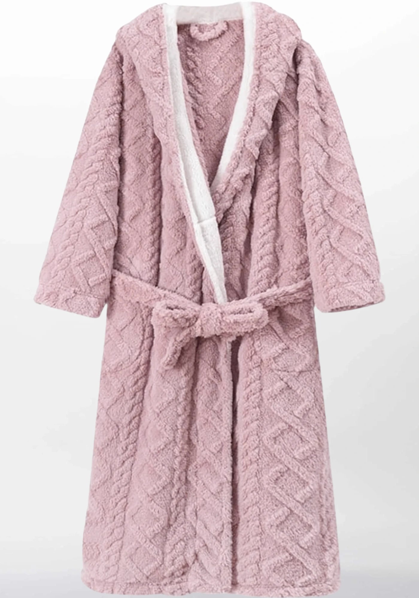 Robe de chambre femme en polaire