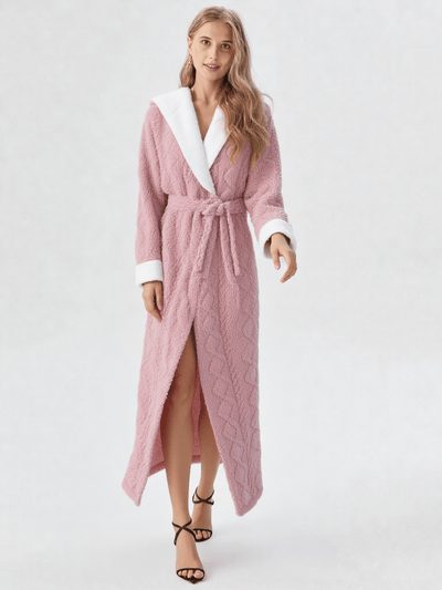 Robe de chambre femme en polaire - Ma robe de chambre