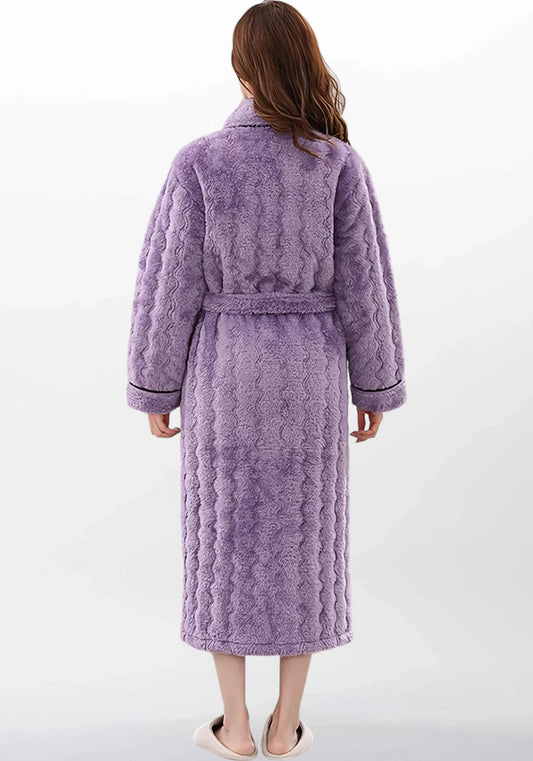 Robe de chambre femme hiver luxe