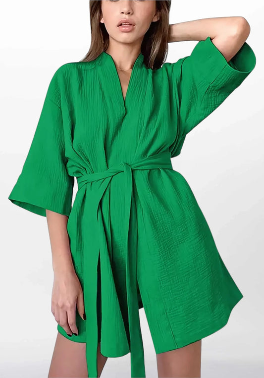 Robe de chambre femme kimono