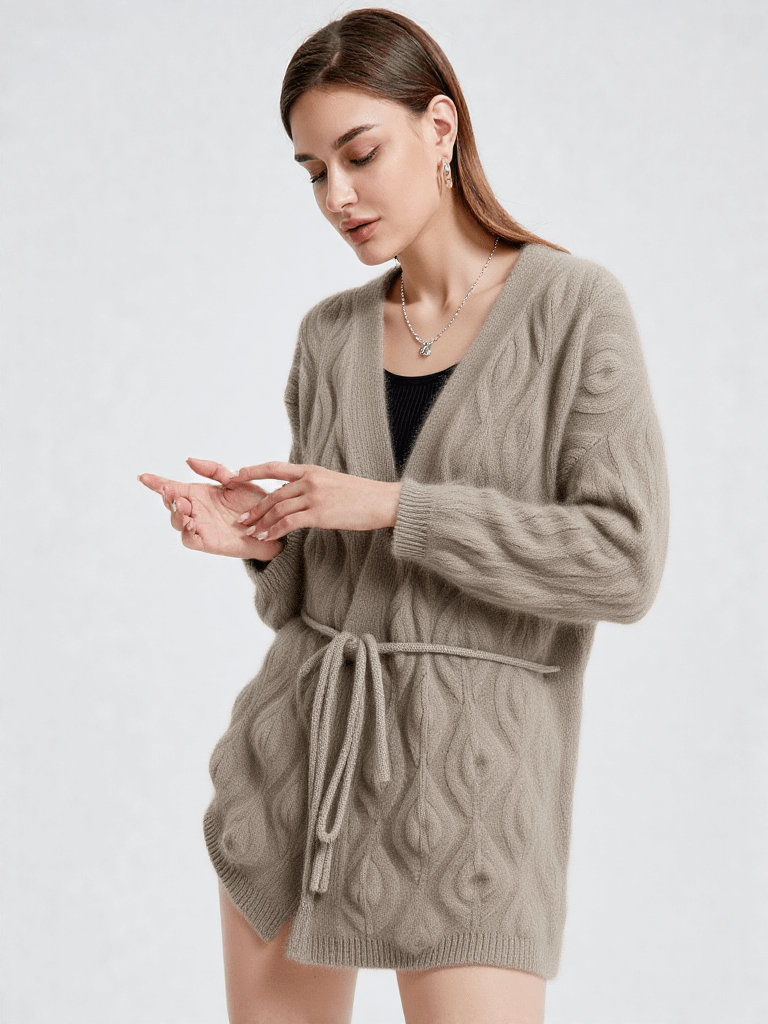 Robe de chambre femme laine - Ma robe de chambre
