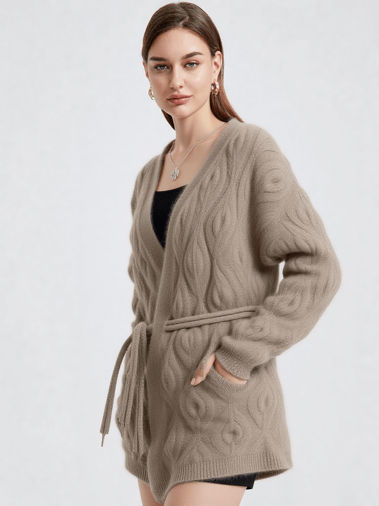 Robe de chambre femme laine - Ma robe de chambre