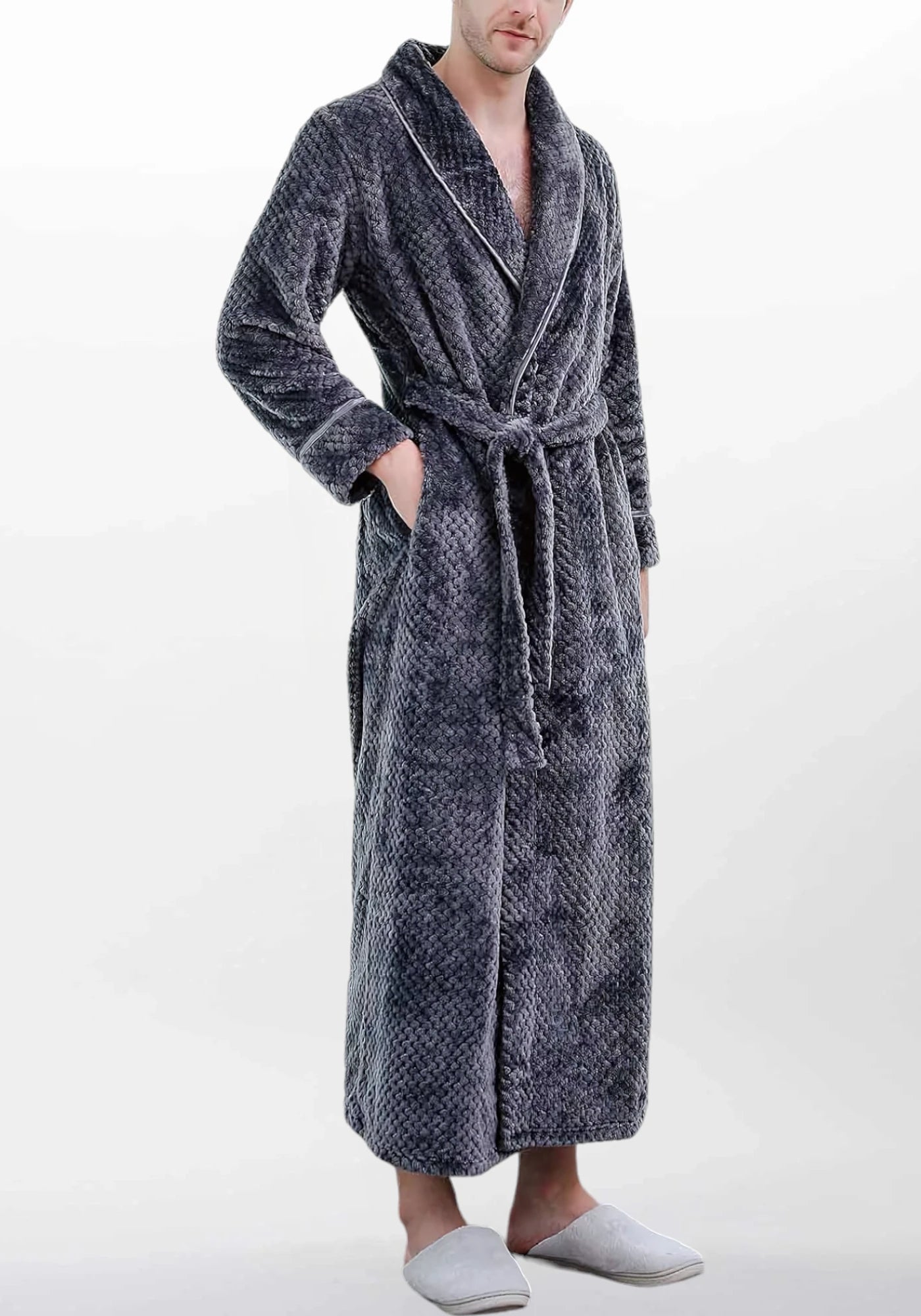 Robe de chambre femme longue et chaude