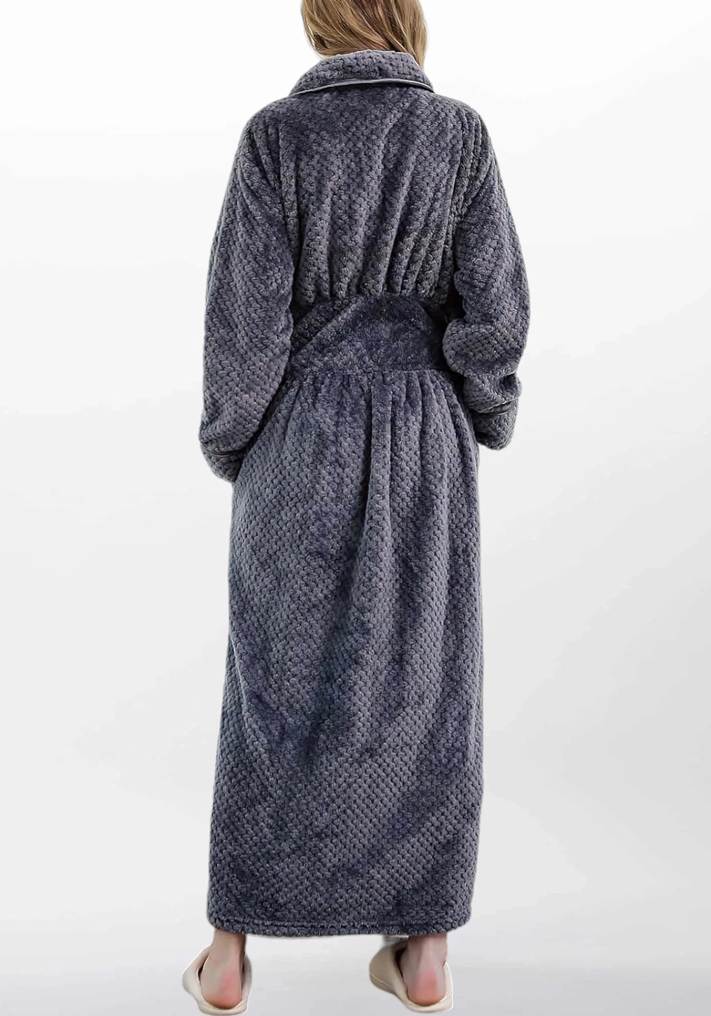 Robe de chambre femme longue et chaude