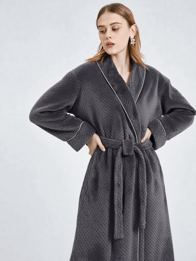 Robe de chambre femme longue et chaude - Ma robe de chambre