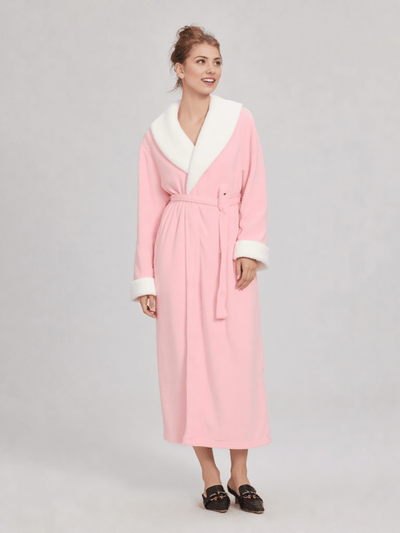 Robe de chambre femme longue polaire - Ma robe de chambre