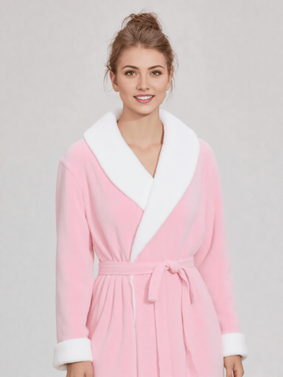 Robe de chambre femme longue polaire - Ma robe de chambre