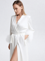 Robe de chambre femme luxe grande taille - Vignette | Ma robe de chambre