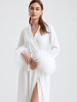 Robe de chambre femme luxe grande taille - Vignette | Ma robe de chambre