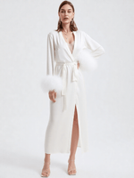 Robe de chambre femme luxe grande taille - Vignette | Ma robe de chambre