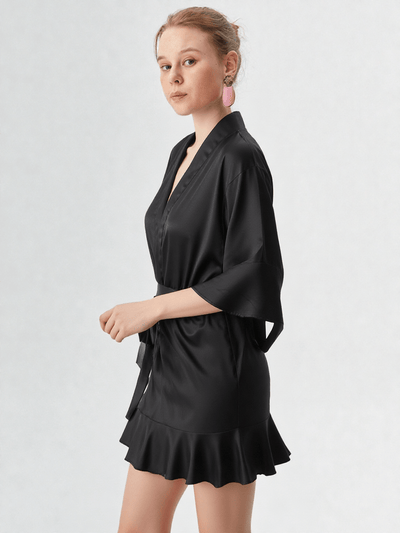 Robe de chambre femme manche courte - Ma robe de chambre