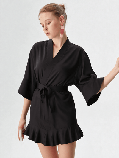 Robe de chambre femme manche courte - Ma robe de chambre