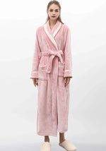 Damen-Morgenmantel aus Fleece  - Vignette | Ma robe de chambre