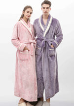 Damen-Morgenmantel aus Fleece  - Vignette | Ma robe de chambre